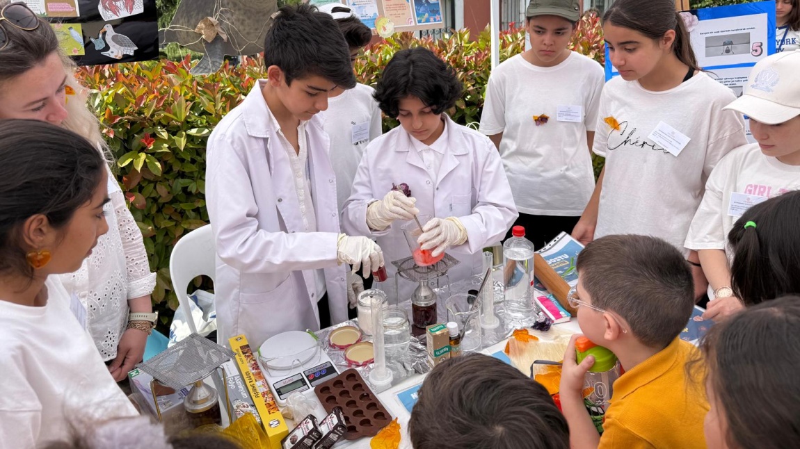 Büyükçekmece Bilim ve Proje Şenliği’nde Biyoplastik Atölyemizle Yer Aldık